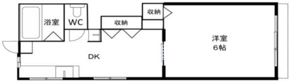 シャトー五色山 間取り図画像