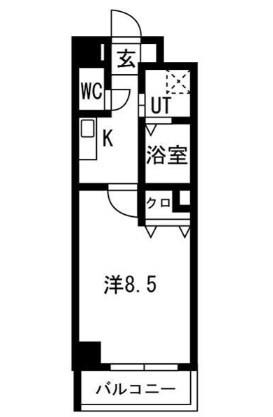 BLOOM LIFE TSUKAGUCHI 間取り図画像