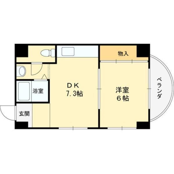グランリッチ園田 間取り図画像