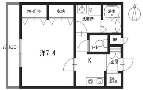 ラフィーネ塚口 間取り図画像