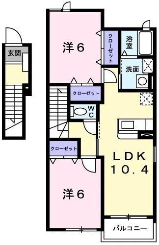 カレントII 間取り図画像