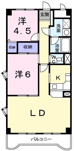 アルファビア池内 間取り図画像