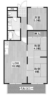 シャルムロアイヤル朝霧 間取り図画像
