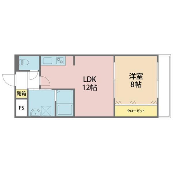 ボニータ東棟 間取り図画像