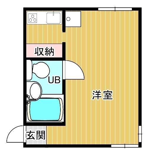 フラッツ塚口 間取り図画像