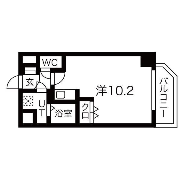 オズレジデンス尼崎 間取り図画像