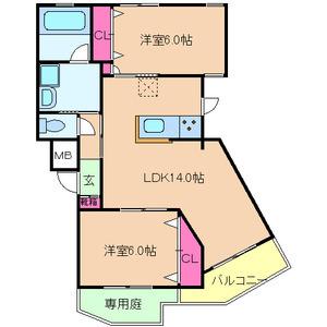 パラシオ桜ヶ丘 間取り図画像