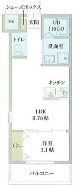 GAZELLE NOAH尼崎次屋 間取り図画像