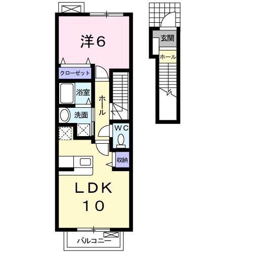 エレガンシア 間取り図画像