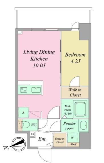 リヴェント尼崎 間取り図画像
