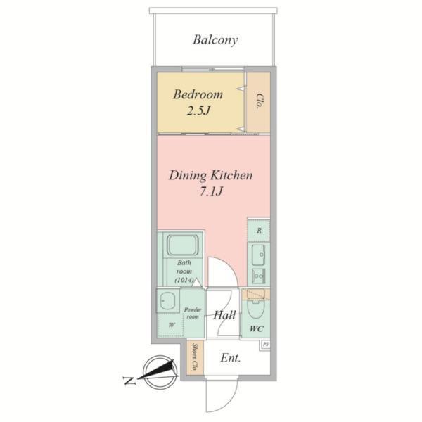 リヴェント尼崎 間取り図画像