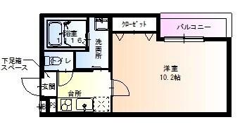 フジパレス園田VI番館 間取り図画像