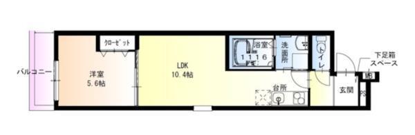 フジパレス尼崎水堂町 間取り図画像
