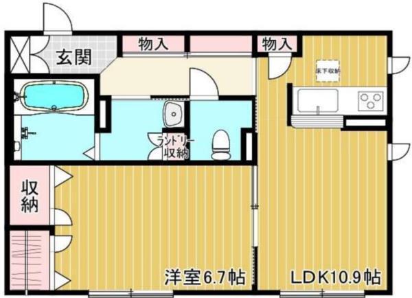リバーツリー 間取り図画像