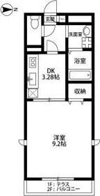 アムール宮崎 間取り図画像
