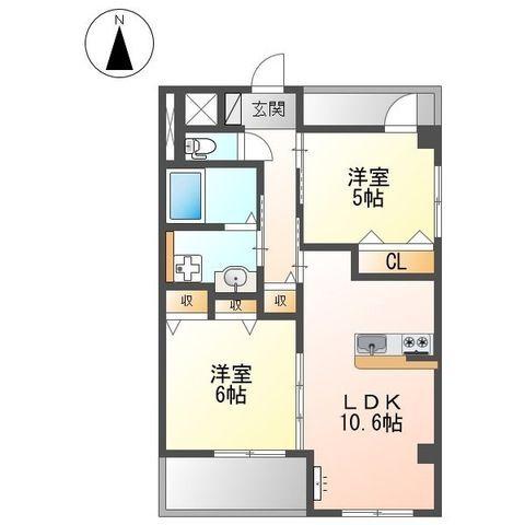 ヴェルージュ 間取り図画像