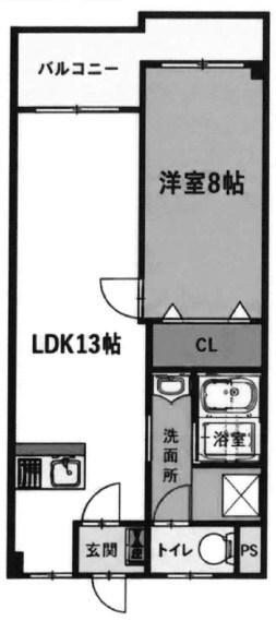 パレスタジオ 間取り図画像
