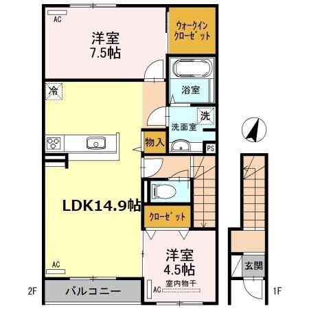 SERENO中野 間取り図画像