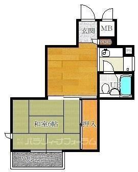 パラツィーナ立花 間取り図画像