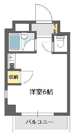 プロシード立花 間取り図画像