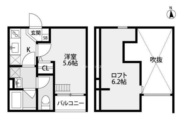 Grand Jete 立花 間取り図画像