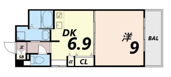プロヴァンス 間取り図画像