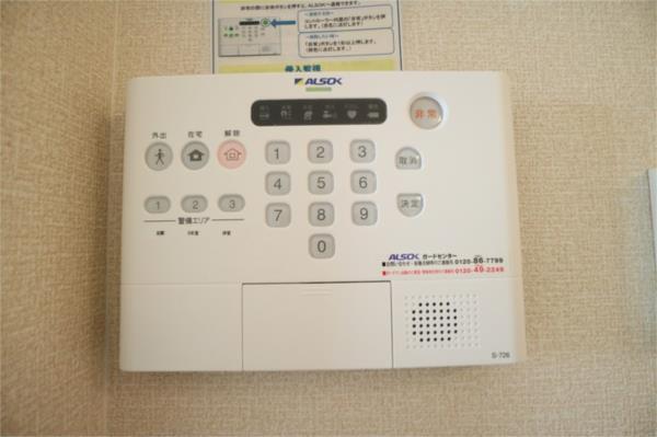 メルベーユ福里 　B棟 セキュリティ