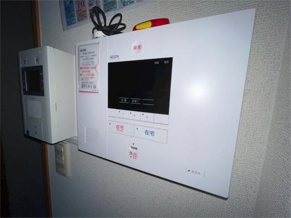 神戸市灘区赤松町アパート セキュリティ