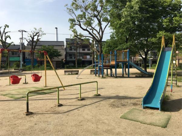 野里公園：383m