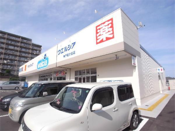 ウエルシア星が丘店：517m