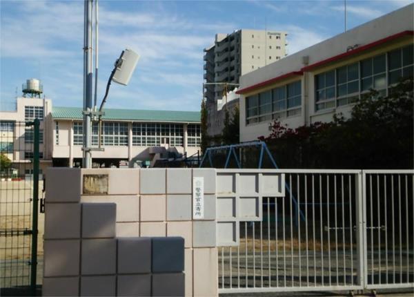 尼崎市立竹谷小学校：257m