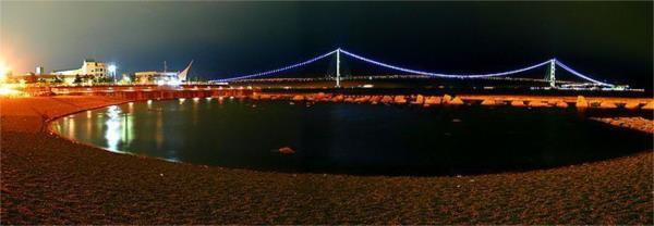 大蔵海岸：630m