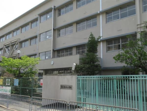 平木小学校：436m