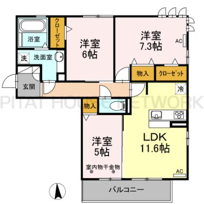  間取り図写真