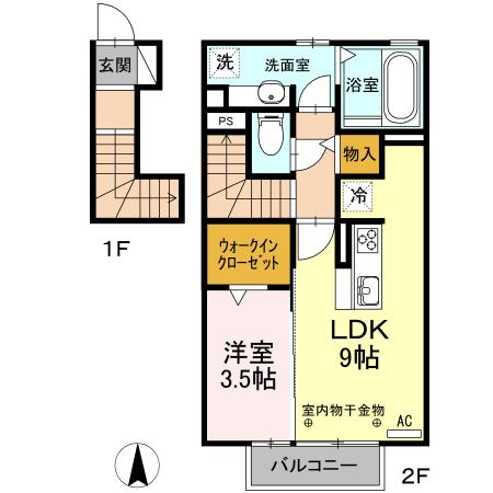  間取り図写真