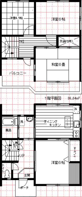 間取り図写真