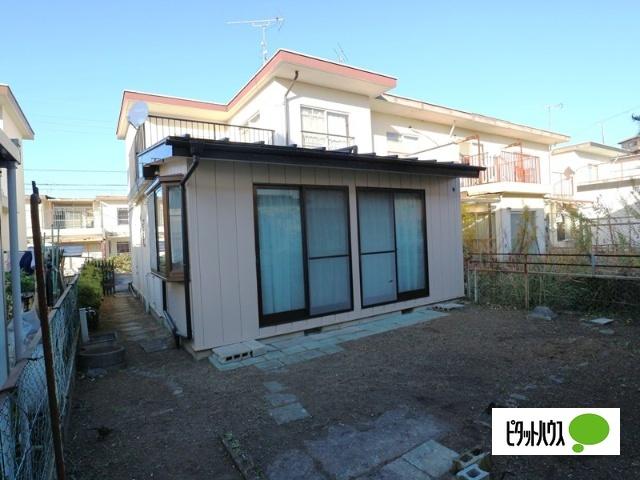 庭側からの外観写真