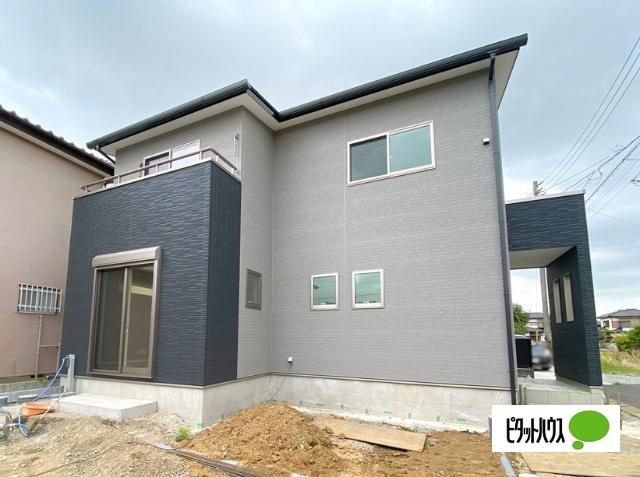 外観写真（完成済み！現在、外構工事中です。内覧できます♪）