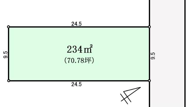 区画図（※図面と現況に相違がある場合には現況有姿とします）