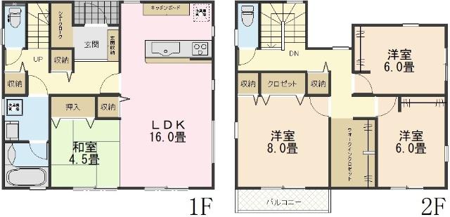 間取り図（※図面と現況に相違がある場合には現況有姿とします）