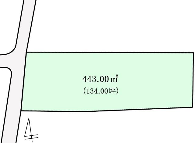 区画図（※図面と現況に相違がある場合には現況有姿とします）