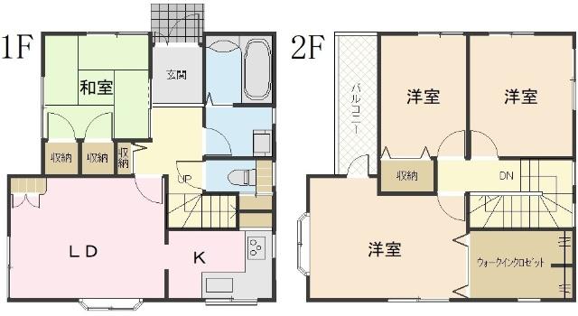 間取図（※図面と現況に相違がある場合には現況有姿とします）