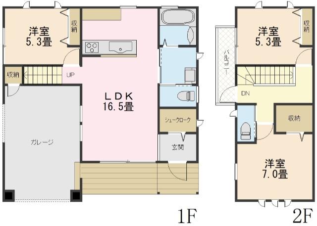 間取り図（※図面と現況に相違がある場合には現況有姿とします）