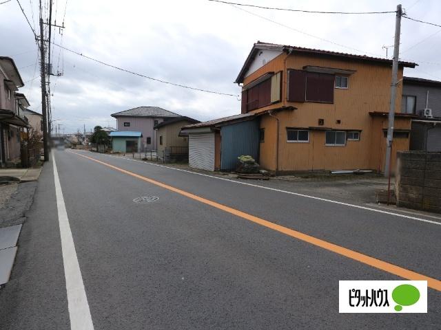大厩　売地 前面道路含む現地写真