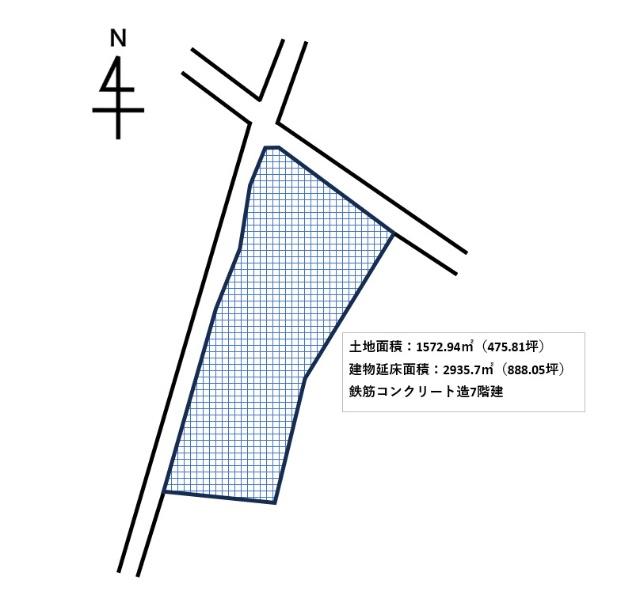 那覇市内一棟売アパート・店舗 間取り図画像