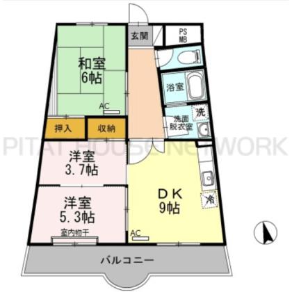  間取り図写真
