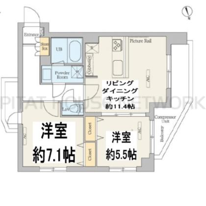  間取り図写真