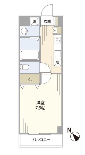セナリオフォルム三郷中央（401） 間取り図画像