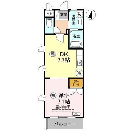 ハーモニーコートＴＯＢＥ（201） 間取り図画像