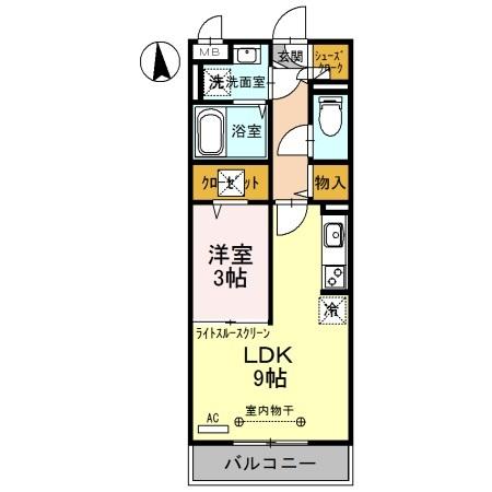メルヴェーユ（101） 間取り図画像